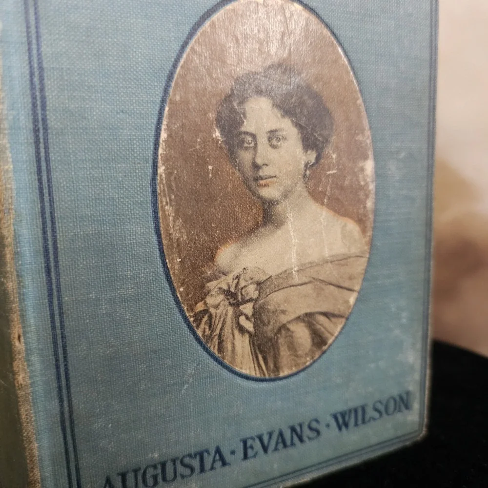 At the Mercy of Tiberius Hard Cover Book 1887 Antiquarian Antique Novel Augusta